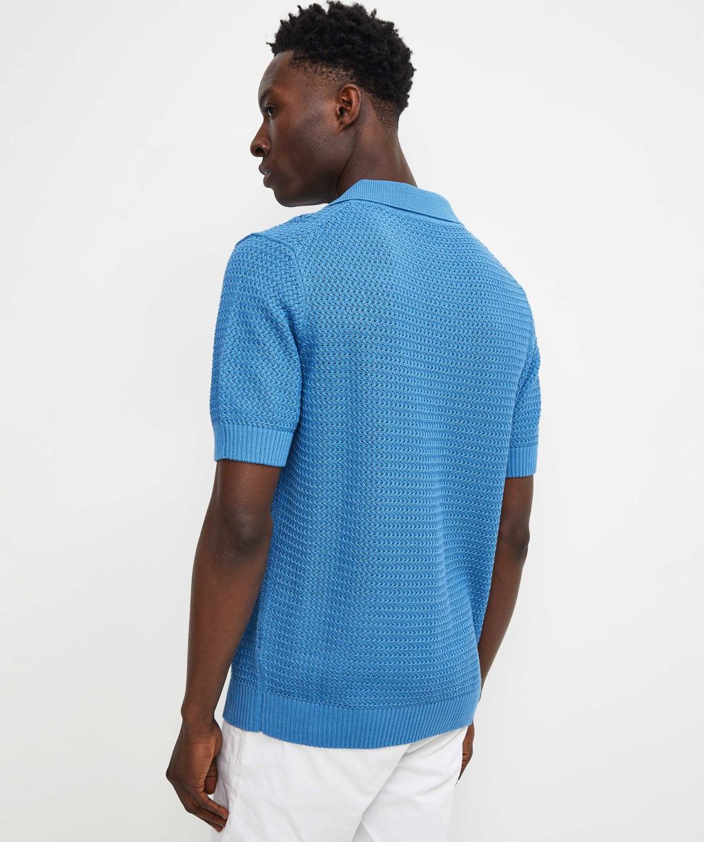 Filippo De Laurentiis Knitted Skipper Polo Shirt