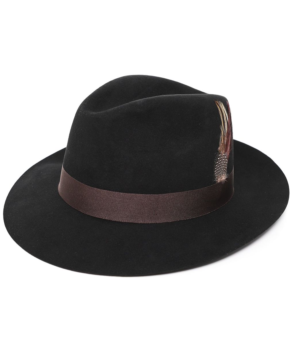 PAUL SMITH Burgundy Hat with Feather Accent Corduroy Feather Cap – Smith + Trade Mercantile main image 3