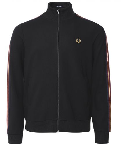 Taped Track Jacket - Burnt Red | Men's Track Jackets | Track