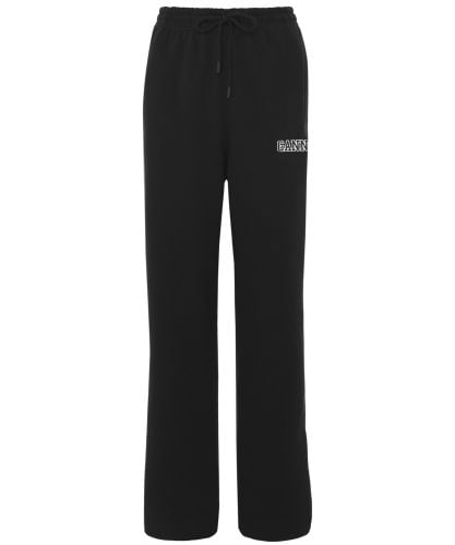 関税込☆GANNI★GANNI SOFTWARE ISOLI ELASTICATED PANTS GRAY Ganni Isoli Pants - Paloma Melange | Garmentory