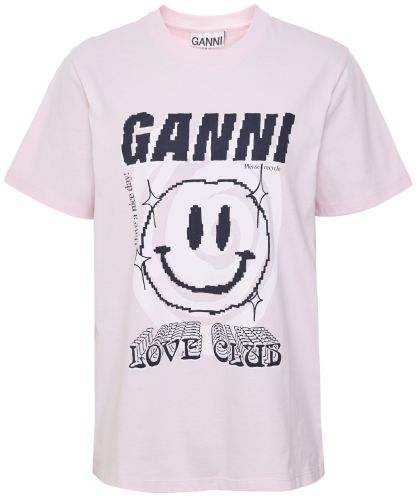 Ganni LOVECLUB Tシャツ(Sサイズ)ホワイト Def6tTwooiSSsNPMwD3BlK8JZcHZ5l