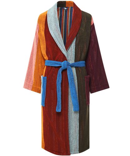 paul smith cotton dressing gown Artist Stripe' Towelling Dressing Gown