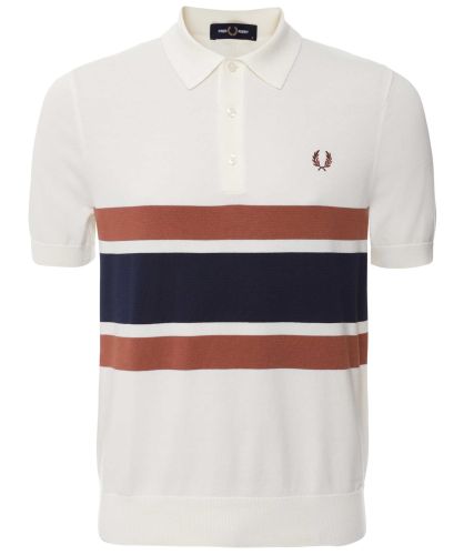 Fred Perry Panelled Knitted Shirt