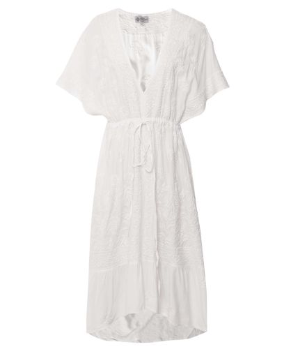white beach wrap dress The Beach Wrap Dress main image 1