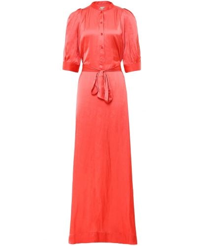 Zadig Voltaire Orange Remedy Satin Dress Jules B