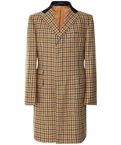 ジャケット・アウター LIDNM WOOL CHECK TRENCH COAT 71EoDwa071L._AC_UY350_.jpg