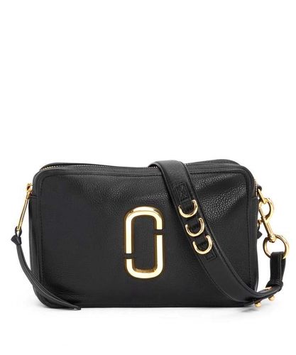 MARC JACOBS ショルダーバッグ ブラック/ゴールド MARC JACOBS ザ J マーク ショルダーバッグ ブラック×ゴールド