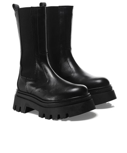 ALOHAS All Rounder Chunky Leather Chelsea Boots | Jules B