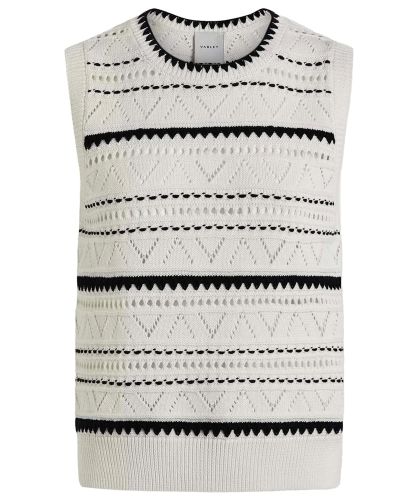 Athena Pointelle Knit Vest