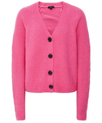 【美品】epine label shaggy zip cardigan épine label shaggy zip cardigan pink Ivy Fleece Front-zip Cardigan