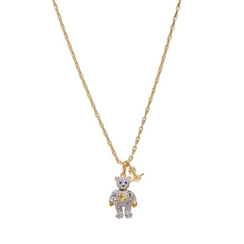 Vivienne Westwood Little Teddy Pendant Necklace | Jules B