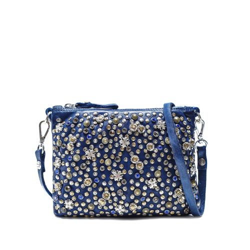 Campomaggi Blue Star Embellished Leather Crossbody Bag | Jules B
