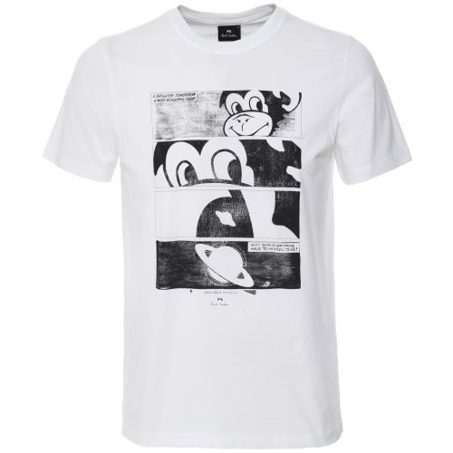 PS by Paul Smith Organic Cotton Monkey Comic T Shirt | Jules B