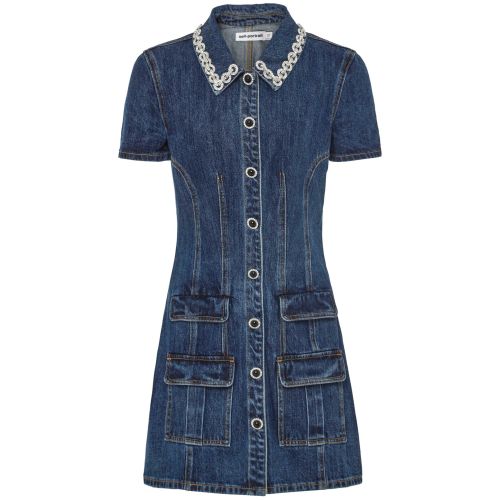 white christmas dresses THE TEXAS DENIM DRESS BY PINK DESERT – Pink Desert main image 1