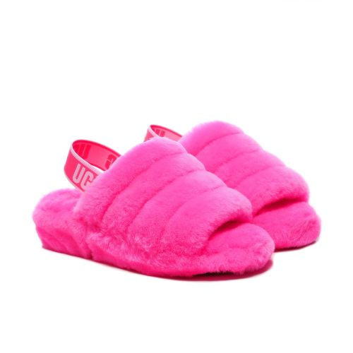 可愛い　UGG W Fluff Yeah Slide レインボーピンク系23cm 楽天市場】アグ UGG サンダル FLUFF YEAH SLIDE フラッフ イヤー