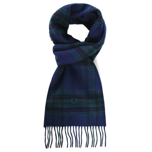 Fred Perry Lambswool Black Watch Tartan Scarf | Jules B