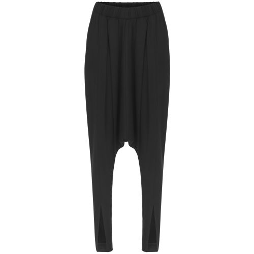 NU Black Drop Crotch Pants | Jules B