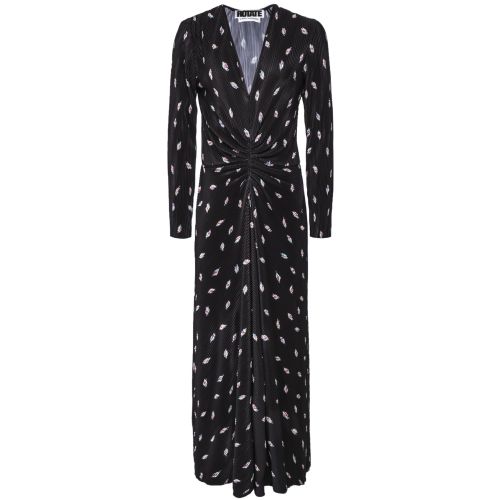 rotate number 7 pleated dress ROTATE Birger Christensen Number 7 Pleated Midi Dress