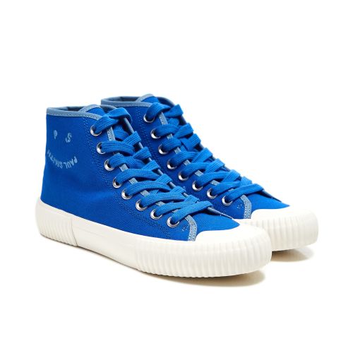 Paul Smith Blue Kibby Canvas High Top Sneakers | Jules B