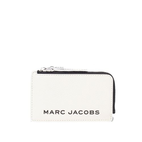 【Marc Jacobs】Compact Zip Wallet★関税・送料無料★ Marc Jacobs ロゴ 2つ折り 財布 レザー ユニセックス 関税送料込