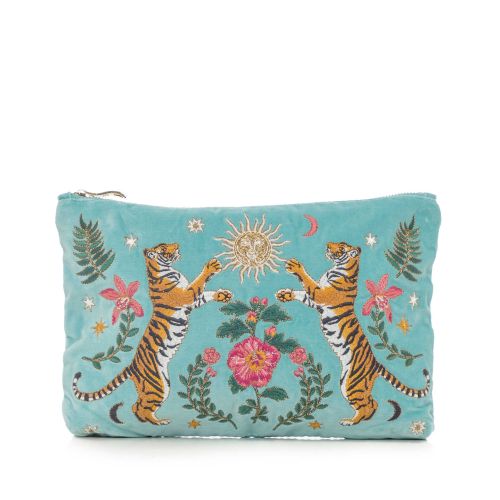 Elizabeth Scarlett Celestial Tiger Everyday Pouch | Jules B