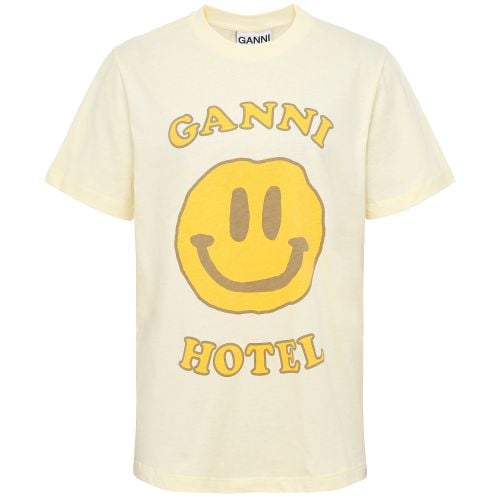 GANNI Hotel Organic Cotton T-Shirt | Jules B