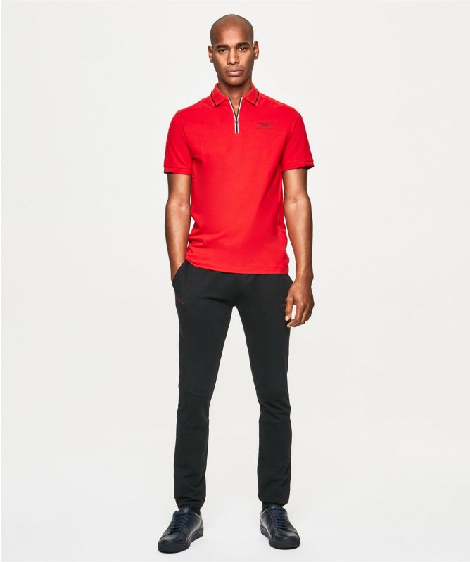 Hackett AMR Zip Polo Shirt