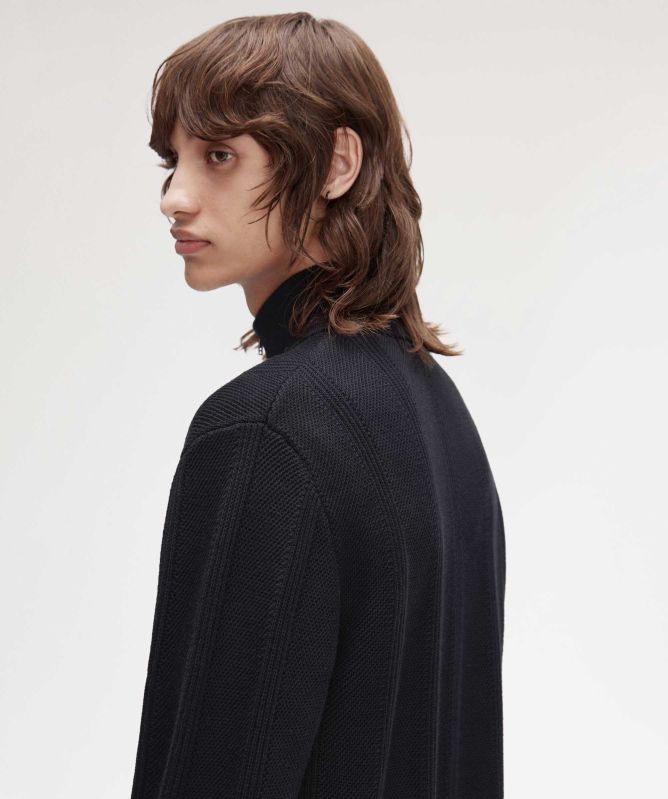 Fred Perry Textured Zip Cardigan