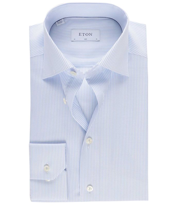 Eton Slim Fit Striped Shirt