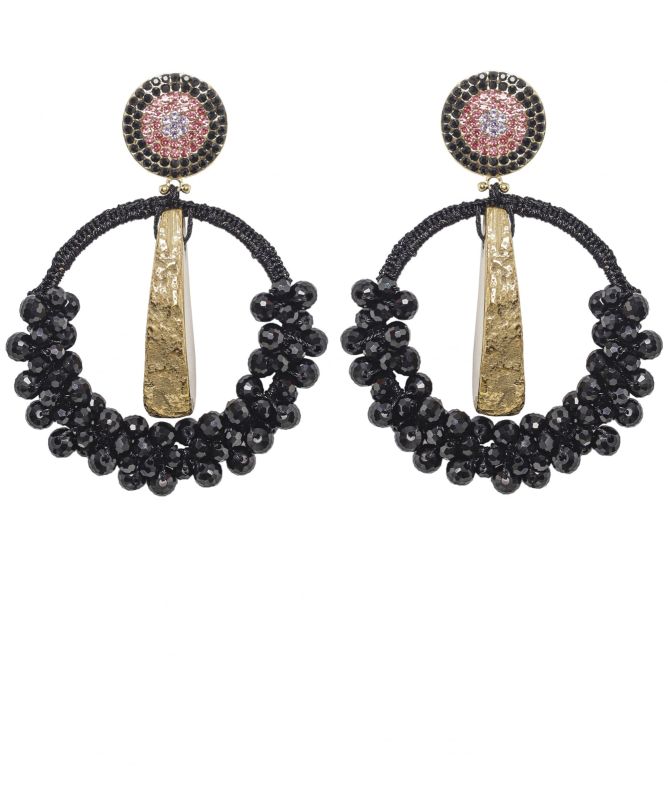 Uzurii Precious Circle Earrings