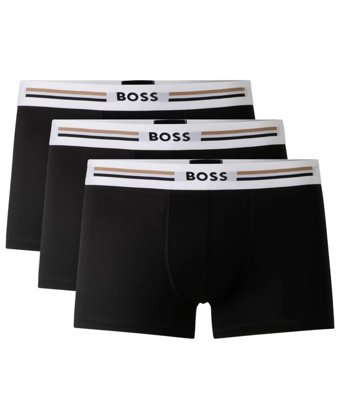 BOSS Signature Stripe Boxer Trunks 3 Pack