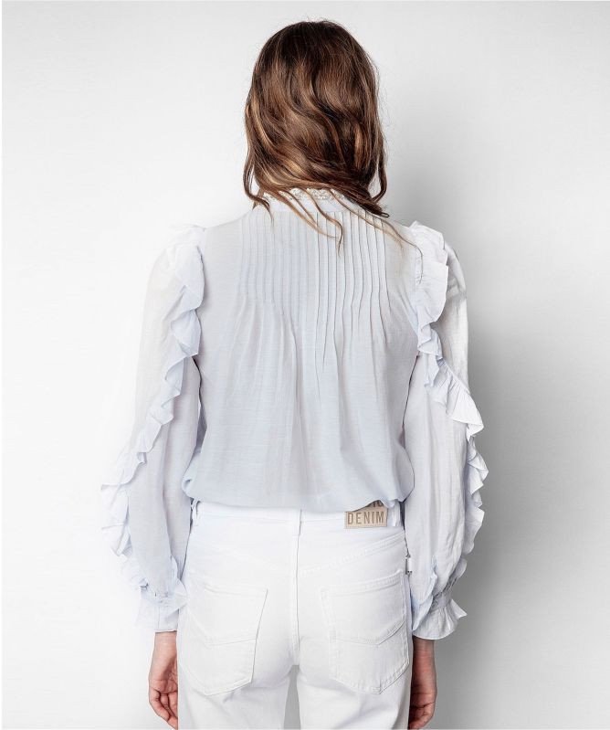 Zadig & Voltaire Blue Timmy Tomboy Shirt | Jules B