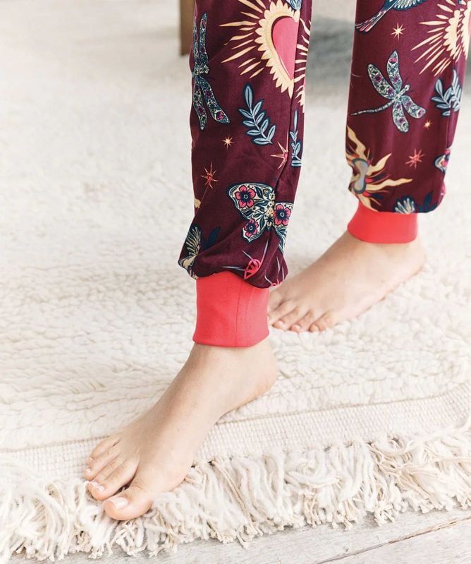 Chelsea Peers Enchanted Glade Print Long Pyjamas