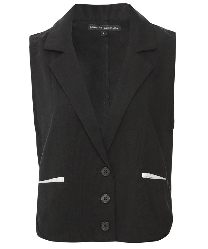 Lurdes Bergada Cropped Waistcoat