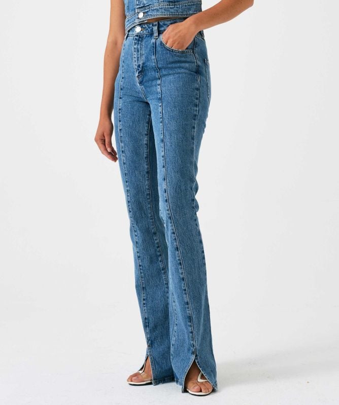 Seventy + Mochi Cali Flared Jeans