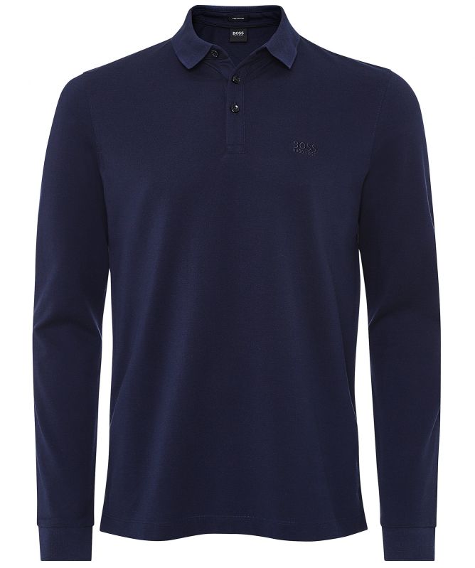 BOSS Long Sleeve Pado 10 Polo Shirt