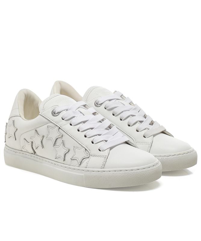 Zadig and Voltaire Star Smooth Leather Sneakers