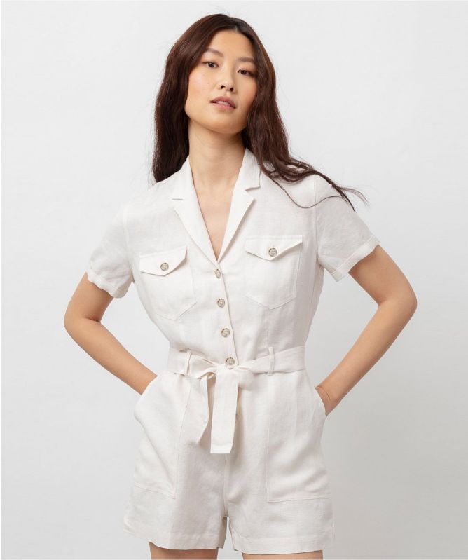 Rails Georgie Linen Blend Romper