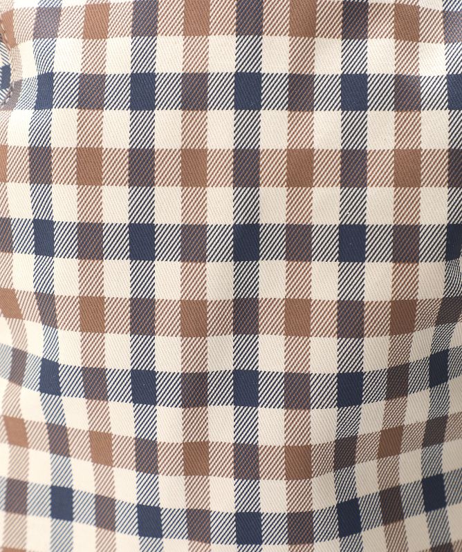 Aquascutum Club Check Flat Cap