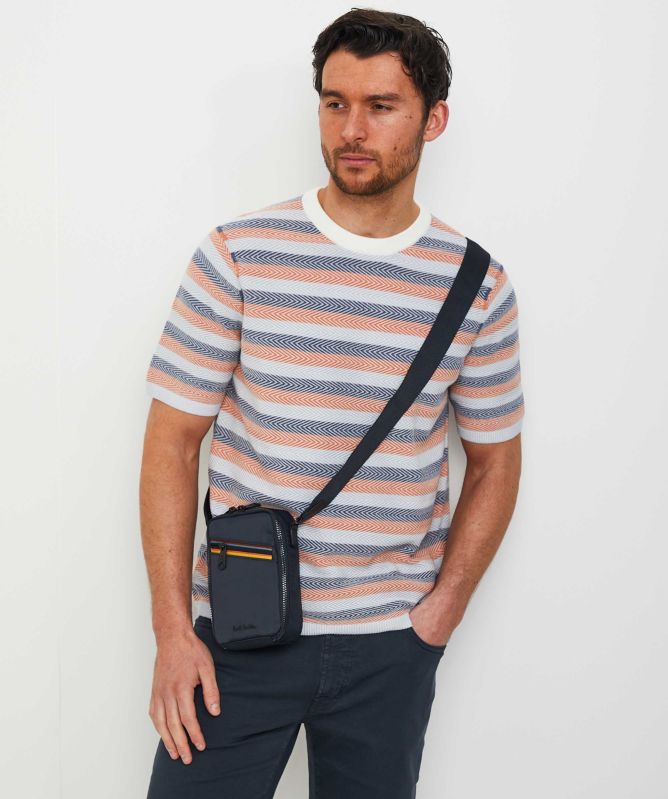 Paul Smith Knitted Striped T-Shirt
