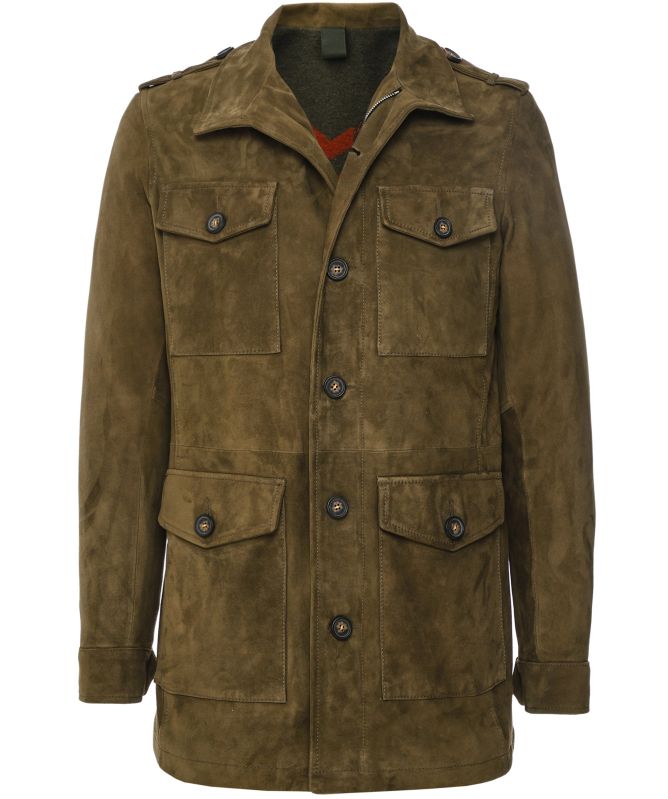 J. Blades Suede Saharian Jacket