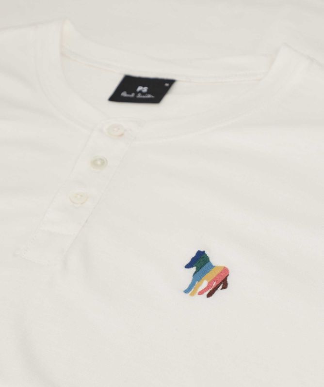 Paul Smith Zebra Henley T-Shirt