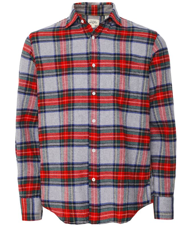Hartford Flannel Tartan Paul Shirt
