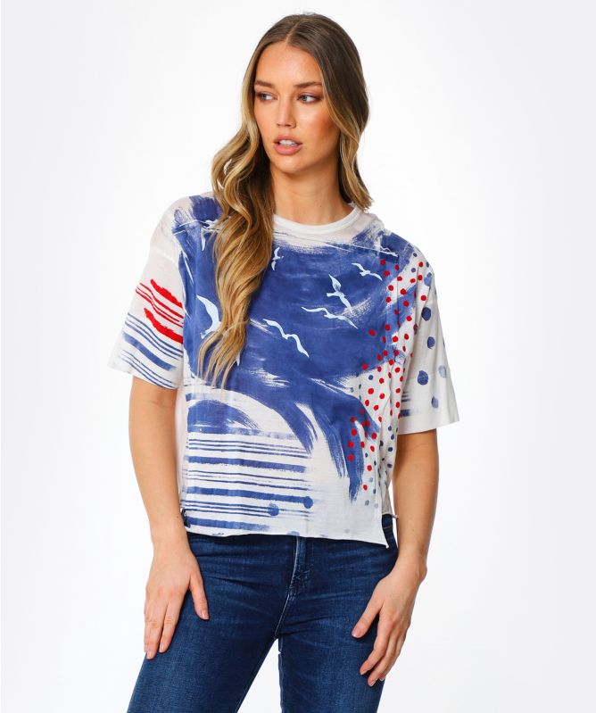 High Drift Patterned T-Shirt