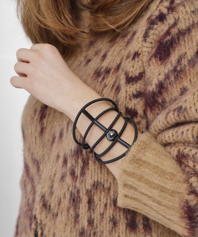 Christina Brampti Elastic Cord Bead Bracelet