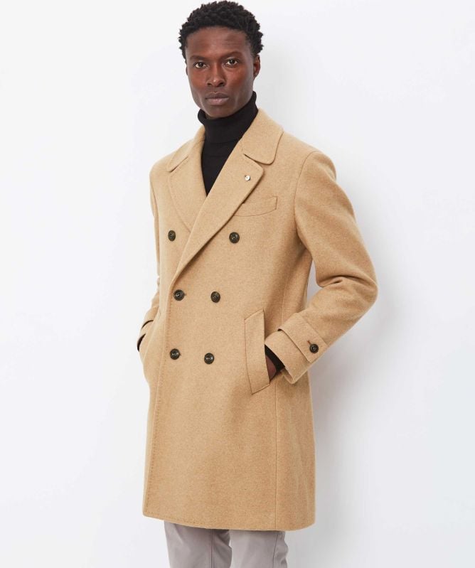 LBM 1911 Wool Double Breasted Coat