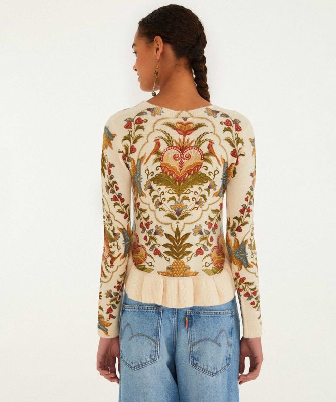 FARM Rio Majestic Hearts Jumper