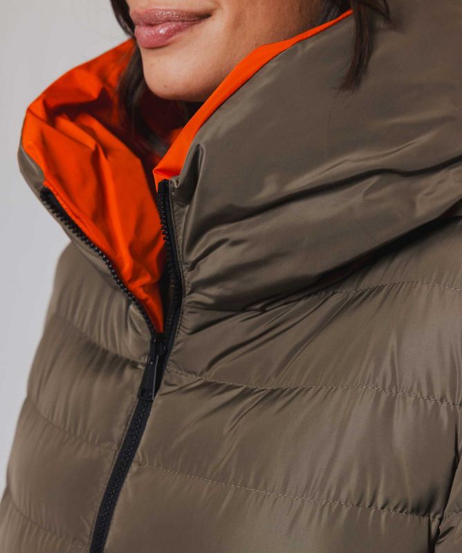 Rino and Pelle Keila Reversible Long Coat