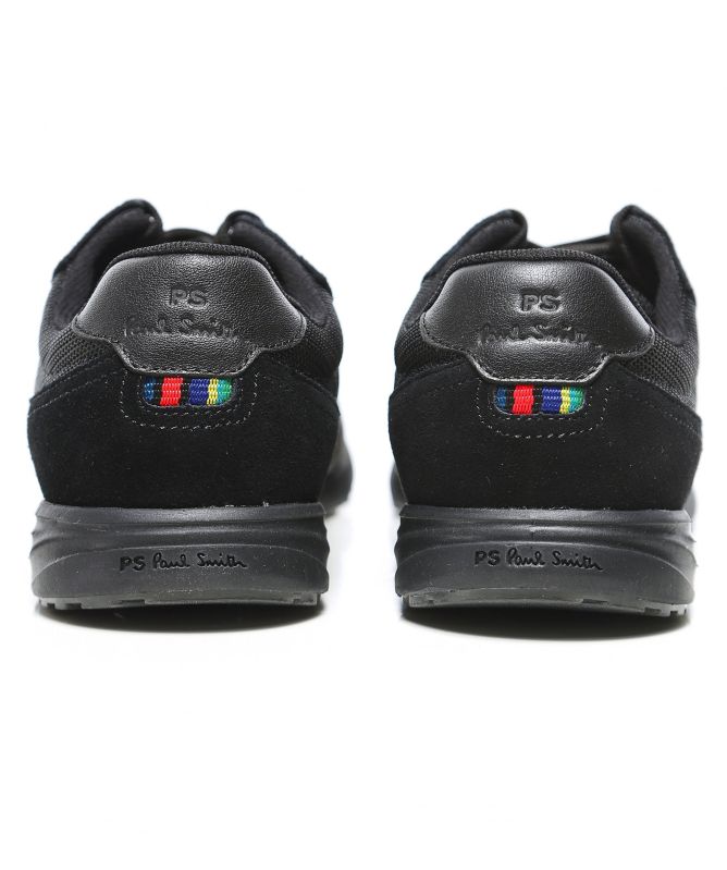 PS by Paul Smith Black Sports Stripe Huey Sneakers | Jules B