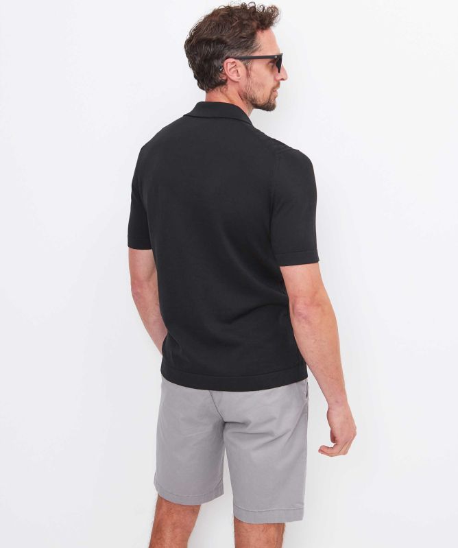 Gran Sasso Cable Rib Knit Shirt